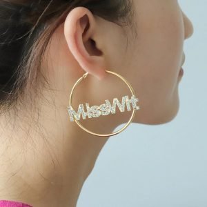 50mm 60mm 70mm hoop earrings