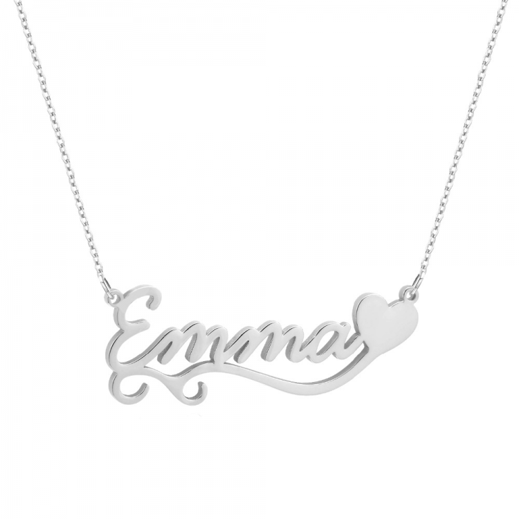 Single Custom Name Necklace For Women Celebrate Love Name Necklace