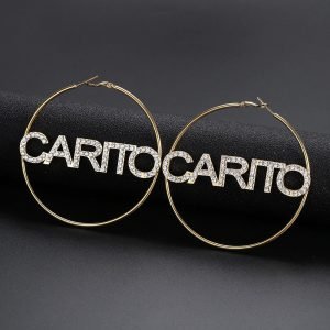 bling jewelry iced out sparkling crystal earrings
