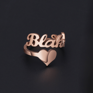 My Name Ring Best Quality Custom Name Ring My Personalized Jewelry