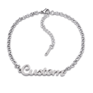 Shine Nameplate Bracelet For Women Custom Single Name Bracelet Jewelry For Me