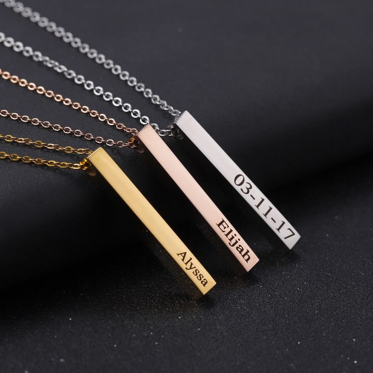 personalized family necklace