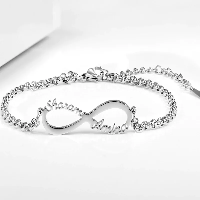 Personalized Infinity Bracelet - Image 2