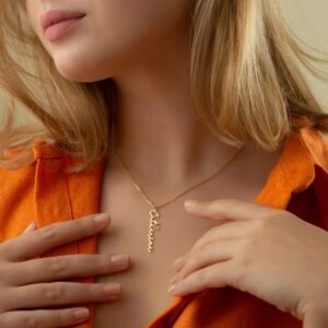script custom personalized handwriting signature name necklace for women daughter wife mother sister best friend