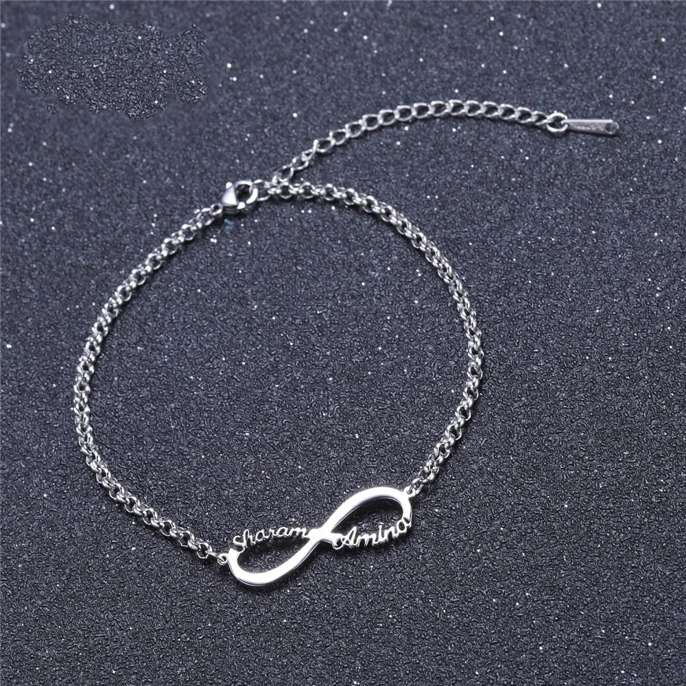 Personalized Infinity Bracelet - Image 4