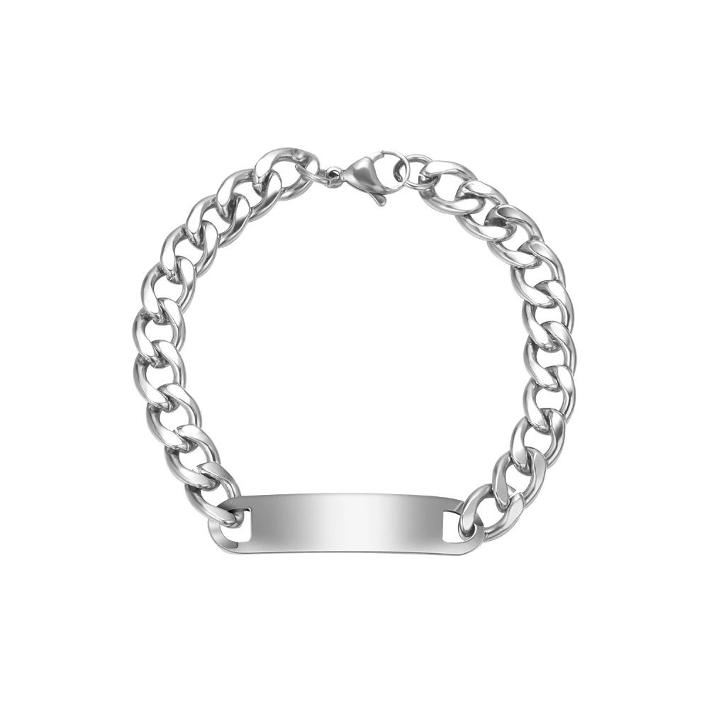 Hip Hop Style Engraved Bracelet - Image 6