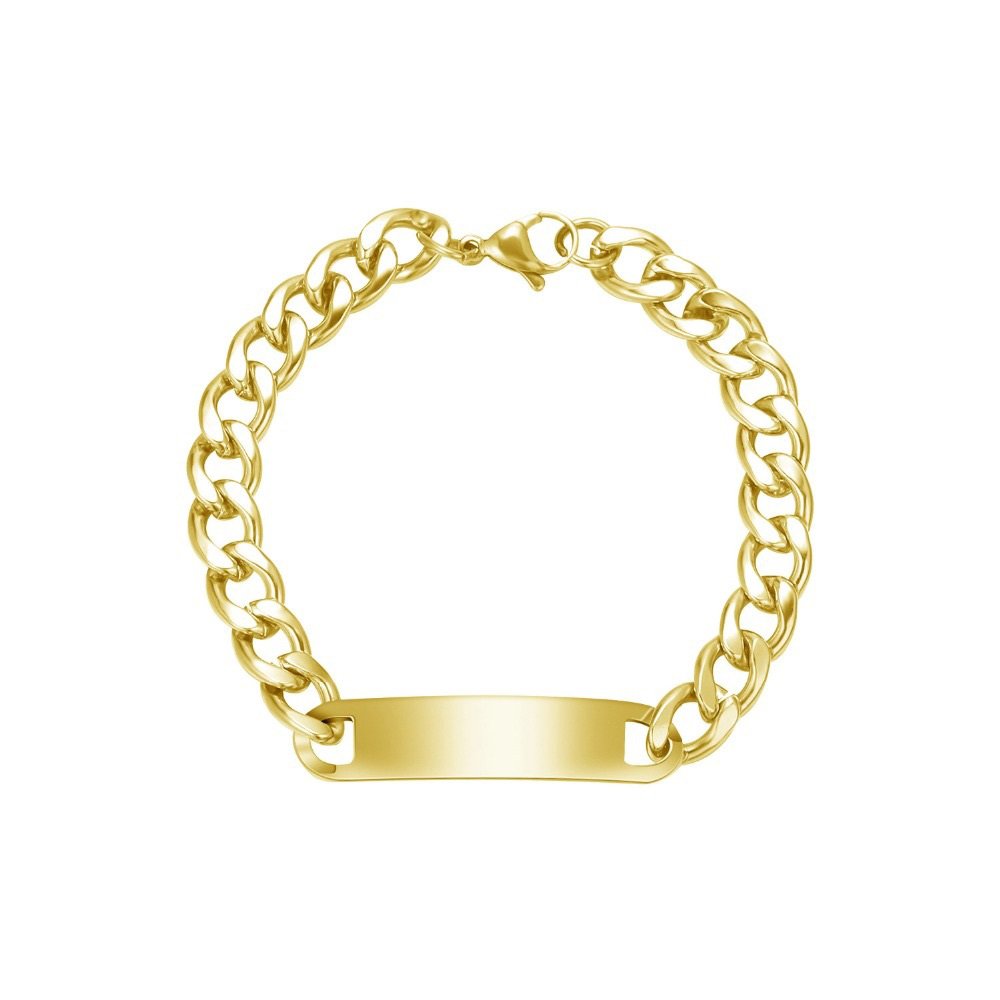 Hip Hop Style Engraved Bracelet - Image 4