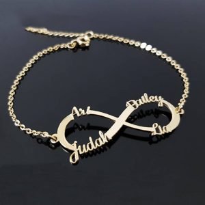 Personalized Infinity Bracelet