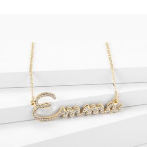 Big First Letter Name Necklace Beceff's Name Necklace