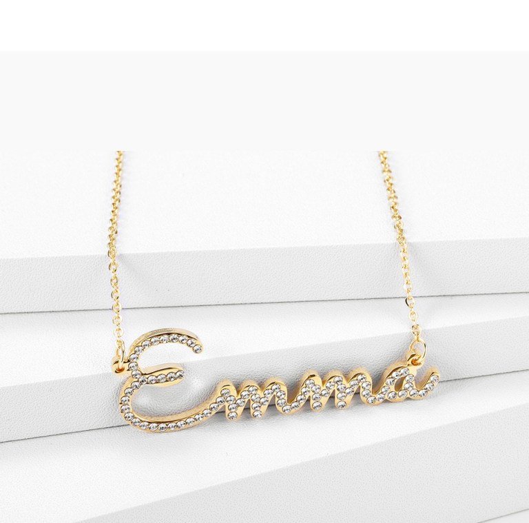 Big First Letter Name Necklace Beceff's Name Necklace