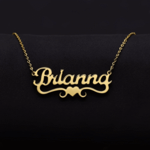 Custom Made High Quality Nameplate Necklace For Women