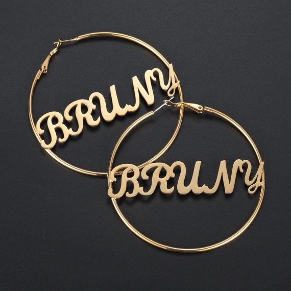 Customized Hoop Earrings For Women Fashion Jewelry