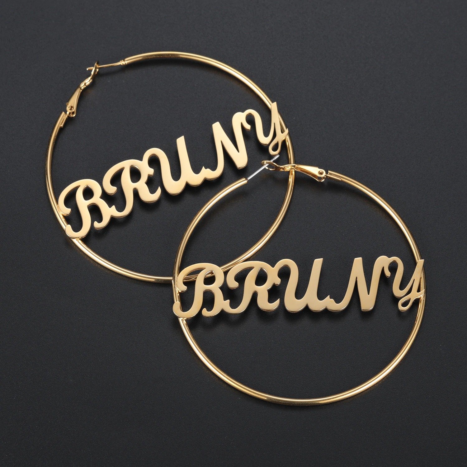 Customized Hoop Earrings For Women Fashion Jewelry