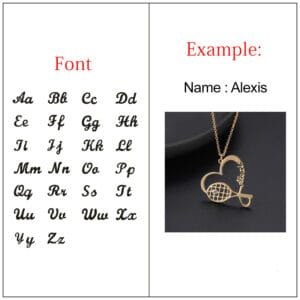 personalized name necklace tennis birthstone
