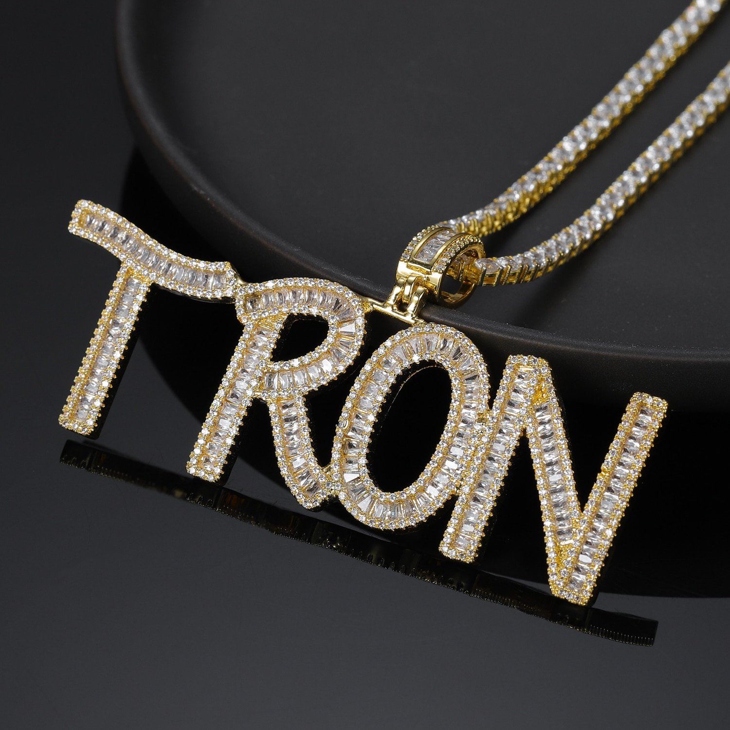 Iced Out Hip Hop Name Necklace - Image 4