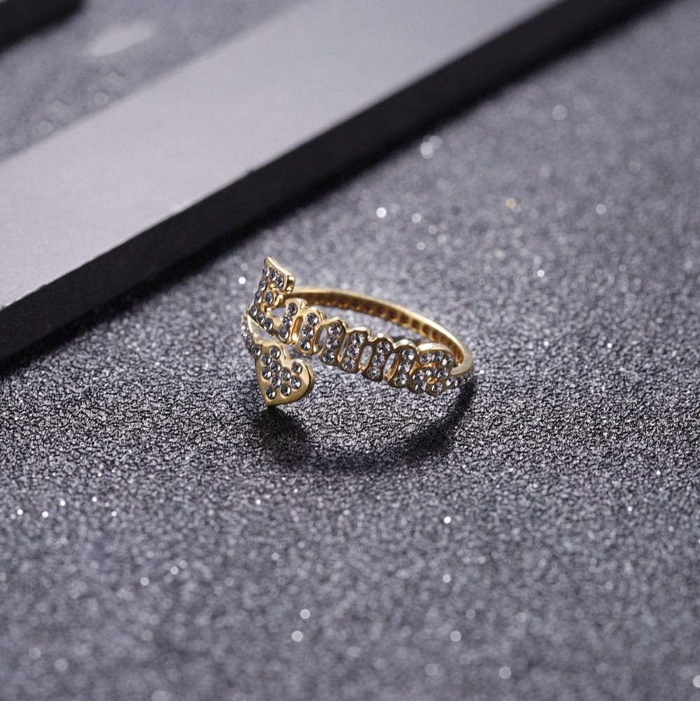 Iced Out Heart Ring - Image 3