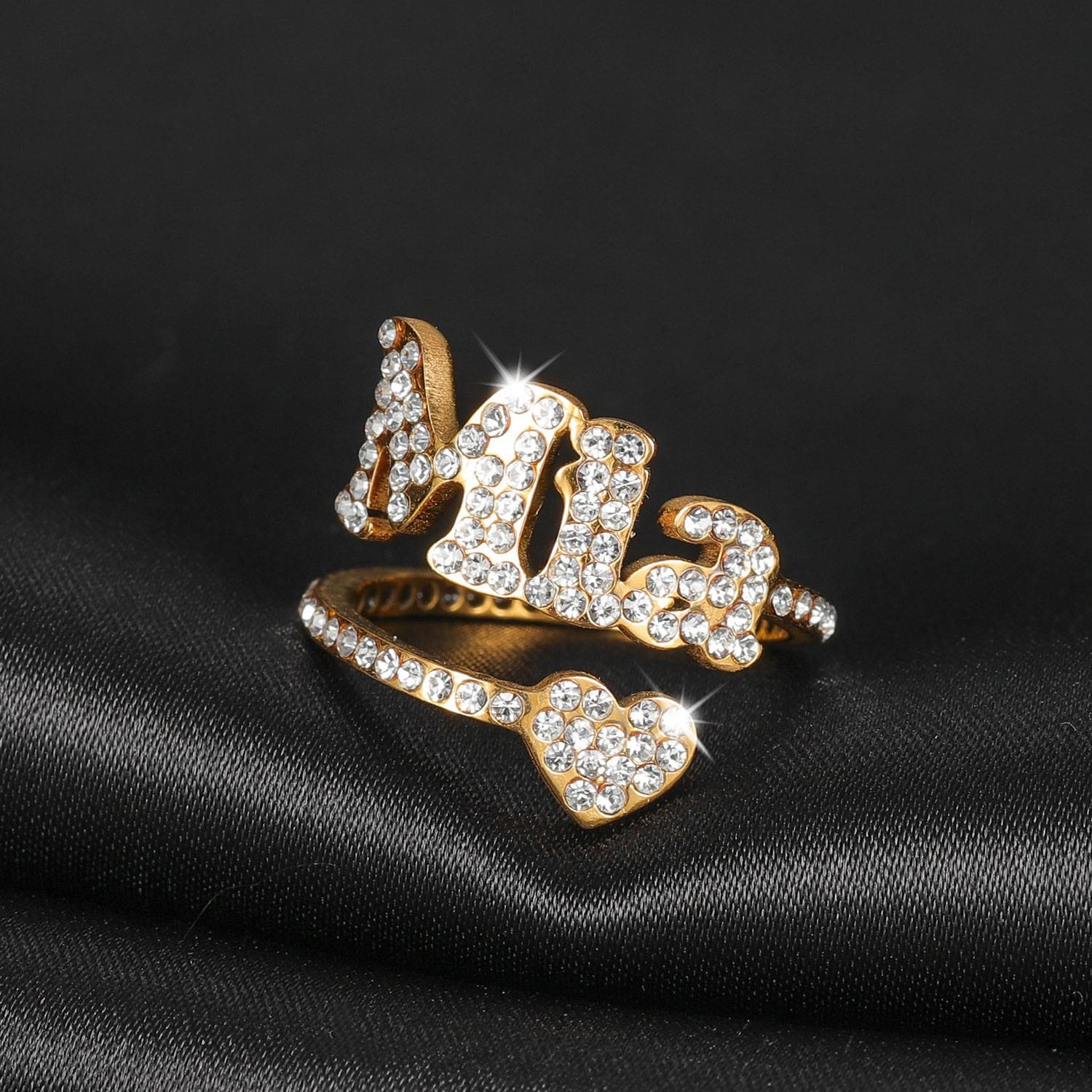 Iced Out Heart Ring - Image 5