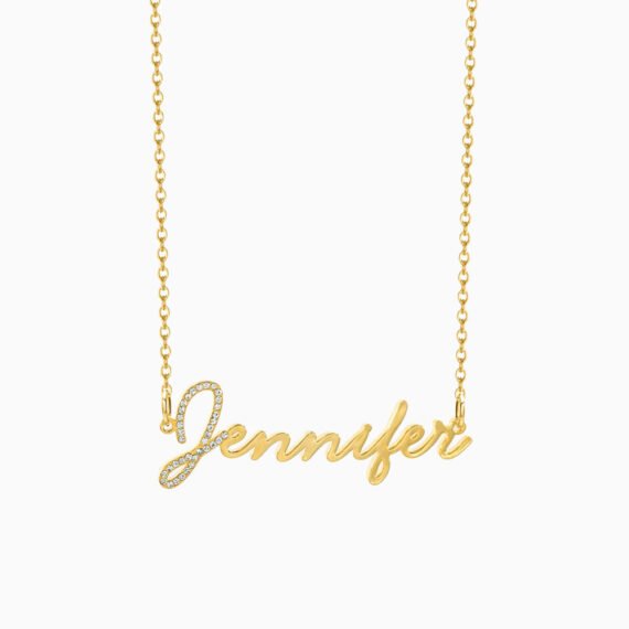 Sparkling Name Necklace