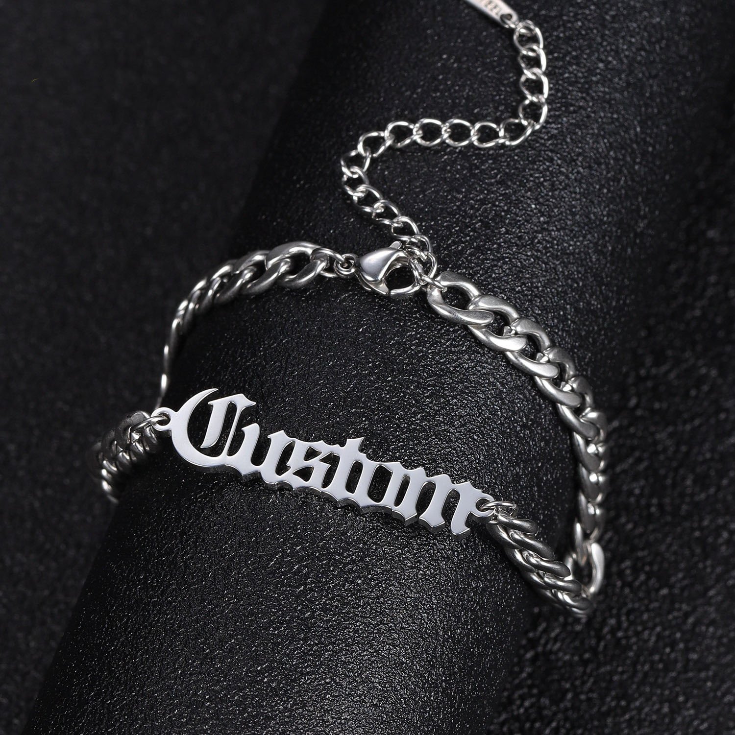 Old English Name Bracelet - Image 3