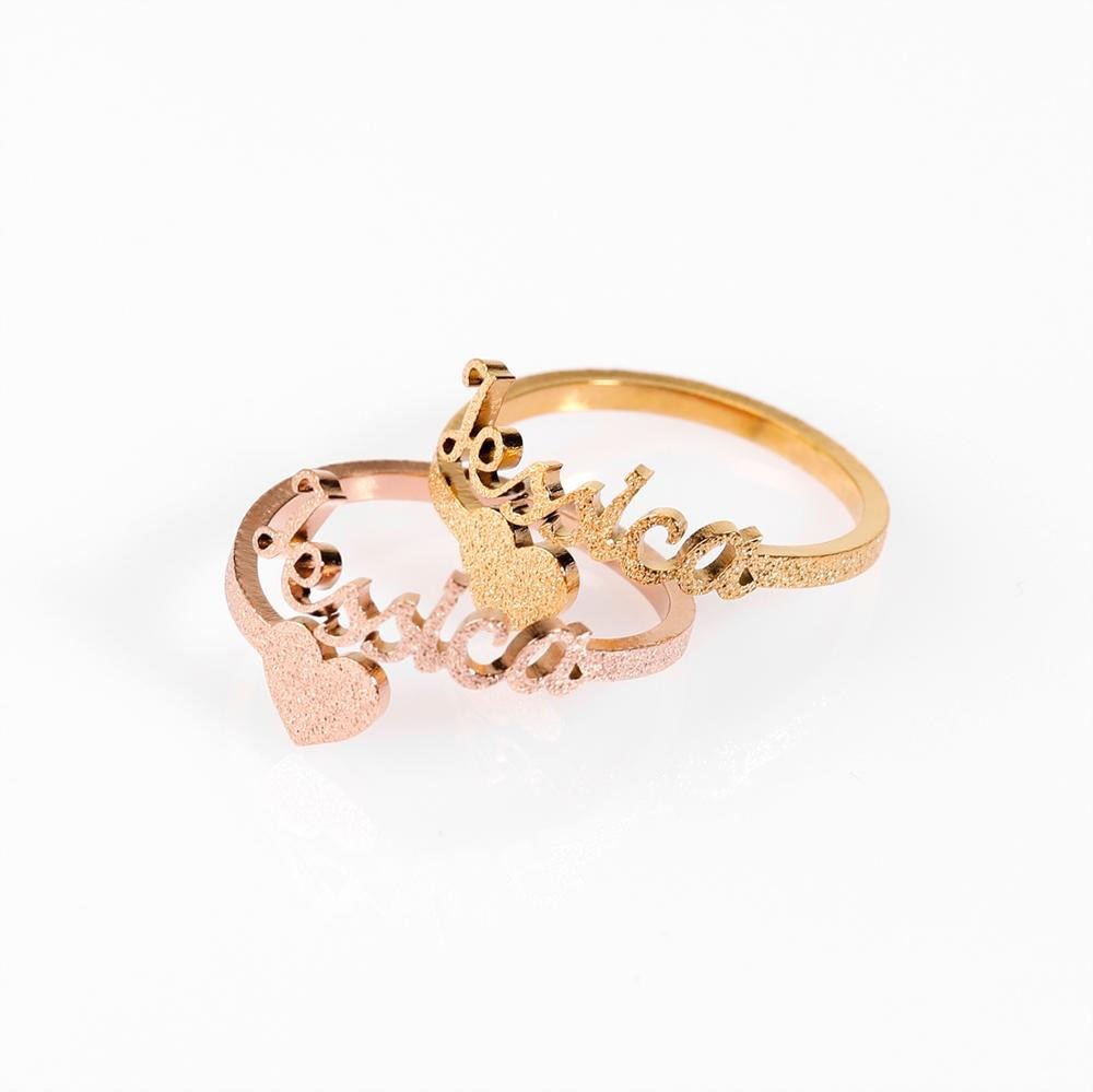 Frosted Heart Ring - Image 3
