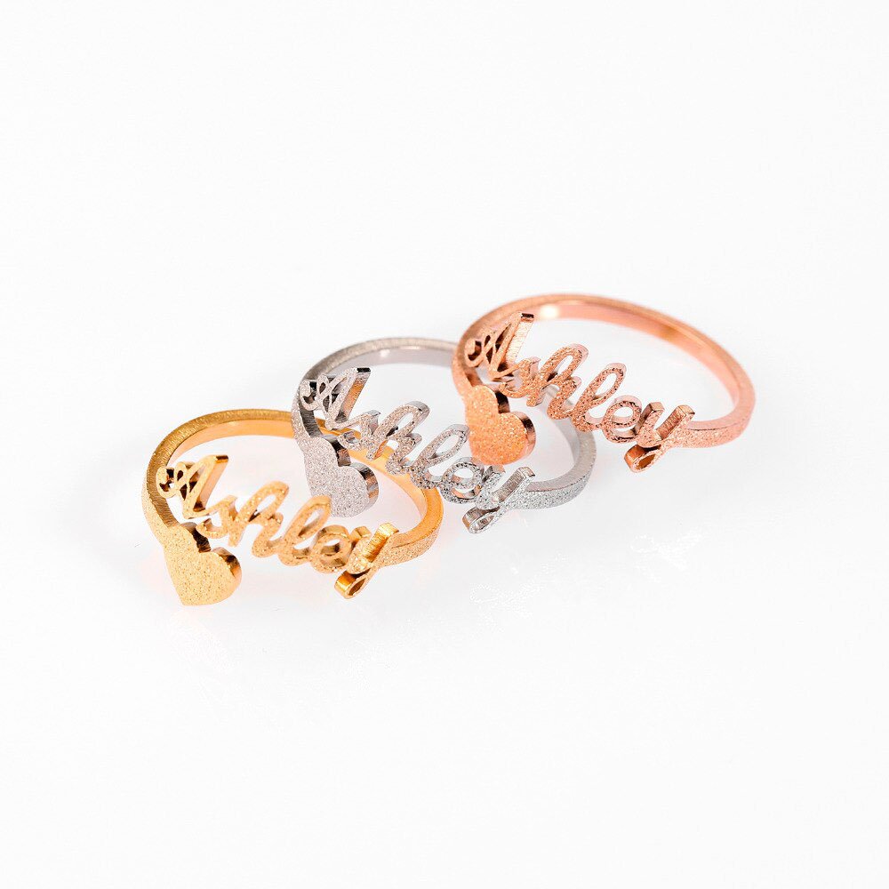 Frosted Heart Ring - Image 9