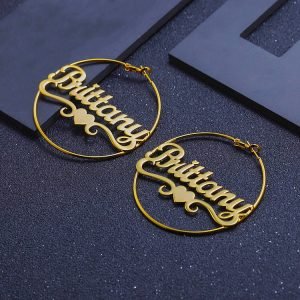 Stainless-steel-personalized-heart-hoop-name-large-earrings-for-women-big-jewelry-best-gift