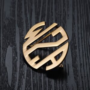 2 letters monogram style custom design belt buckle with or without bet for men
