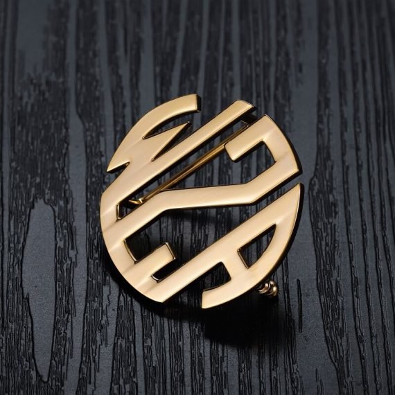 2 letters monogram style custom design belt buckle with or without bet for men