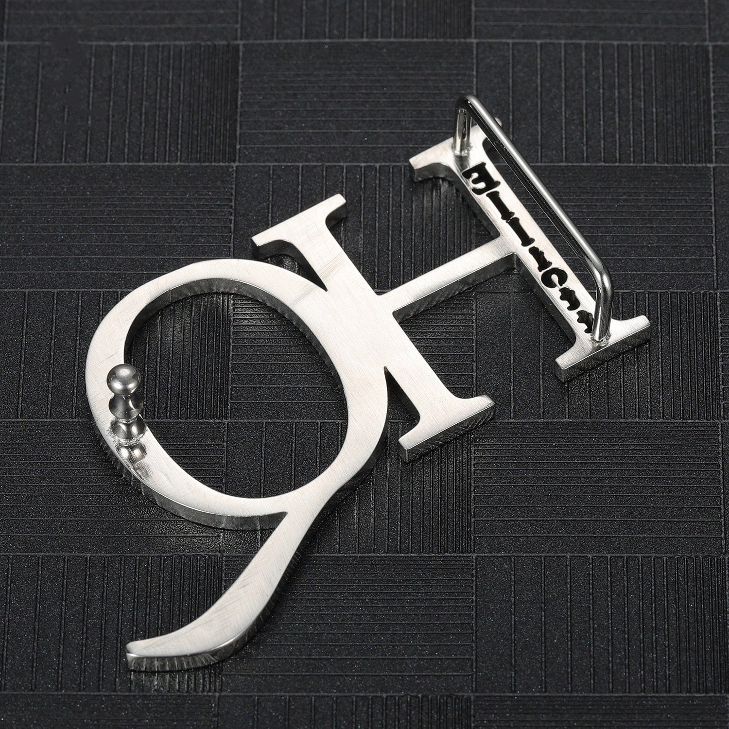 Custom bespoke gift ideas belt buckle with name and initials