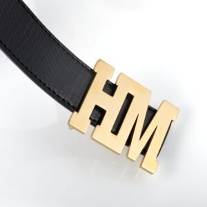 custom belt buckle design for men for birthday gif monogram 2 letters in English