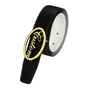 custom design name belt