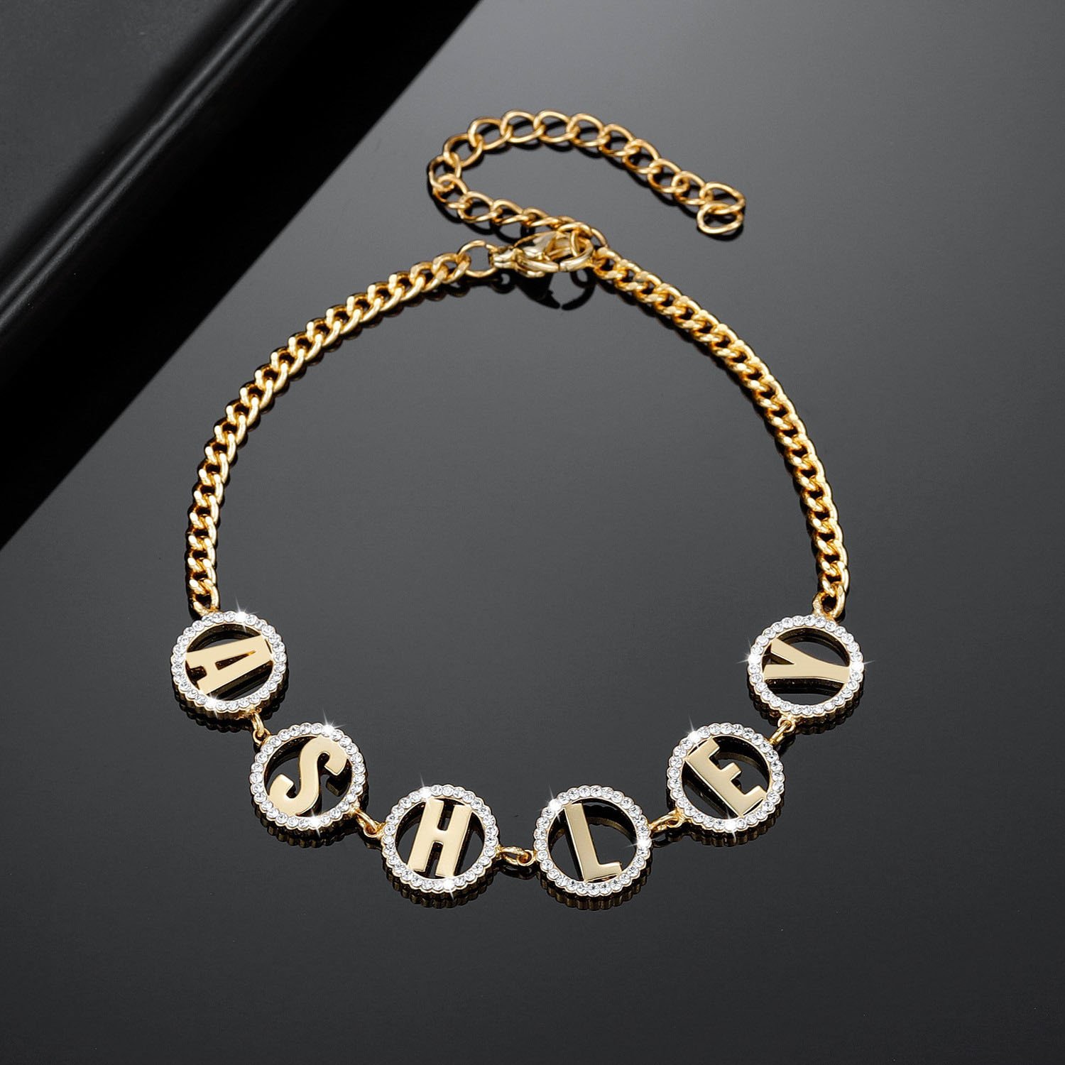 Separate English Letter Bracelet