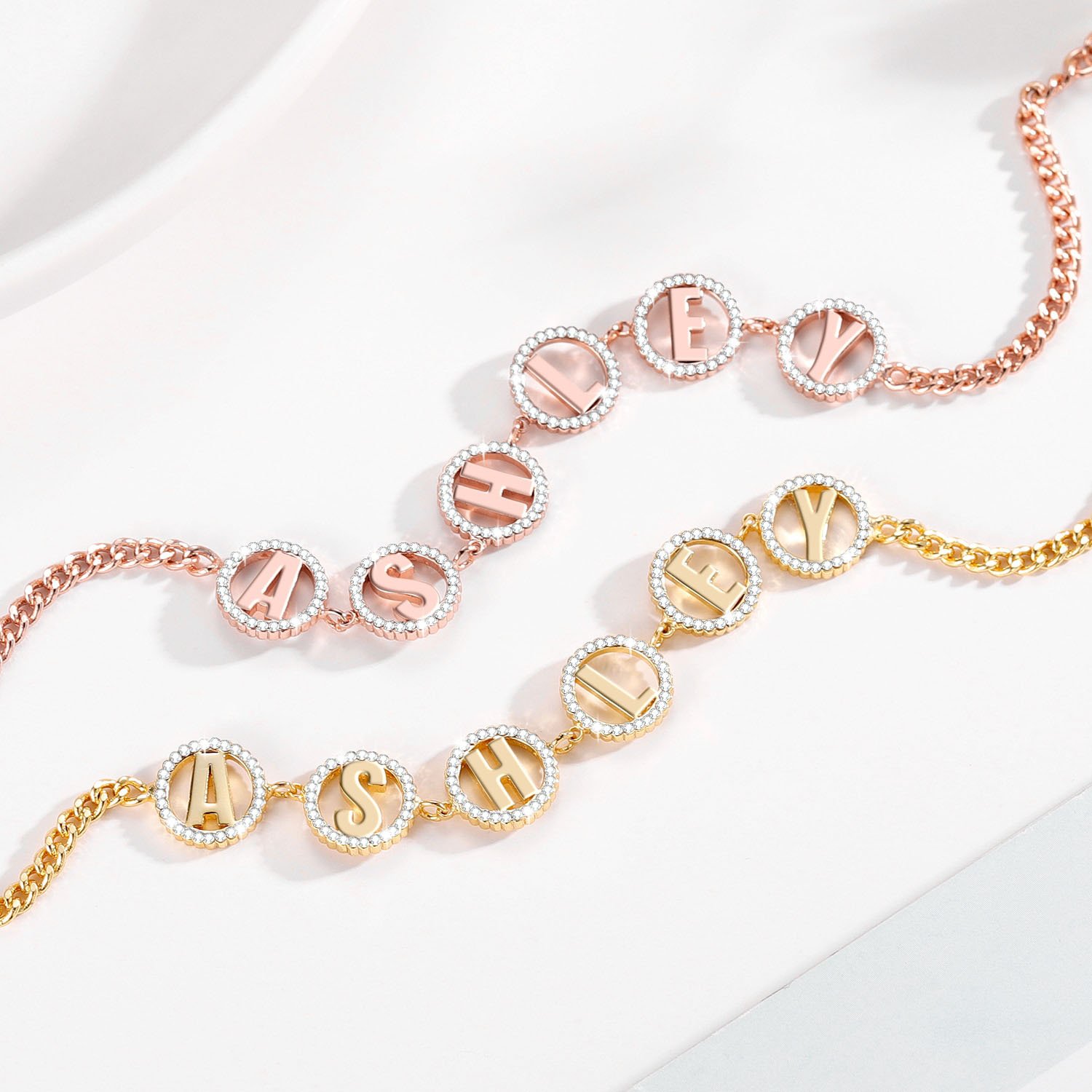 Separate English Letter Bracelet - Image 7