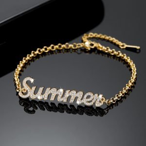 Name Bracelet Custom Made Best Quality Personalized Jewelry Wear For Regular Use High Quality Custom Jewelry Beceff Jewelry
