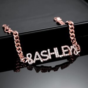 Rose Gold Plated Custom Made High Quality Personalized Wrist Jewelry Wear For Women Best Quality Beceff Jewelry For Classy Ladies Teenage Girls