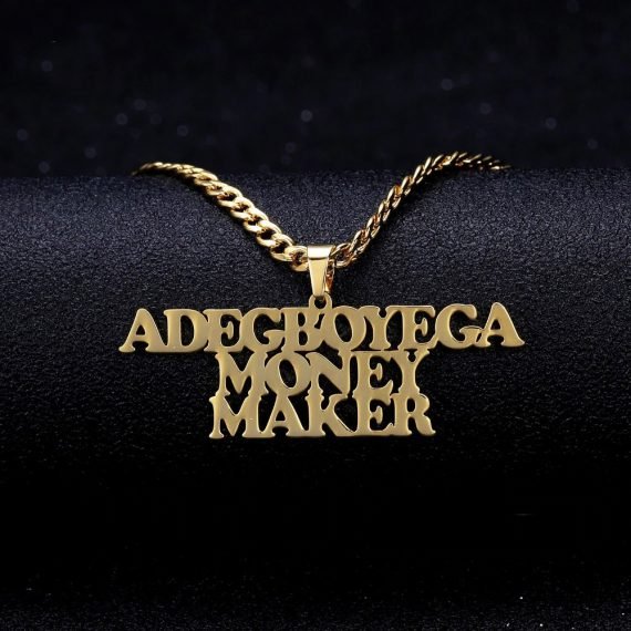 high quality personalized shine nameplate 3 names hip hop fashion pendant necklace