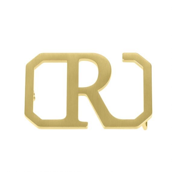 Gold Silver Rose Gold Color Plated Custom English Letter Belt Buckle Personalized Belly Buckle For Men Made Of Premium Quality Stainless Steel For Casual Outfits