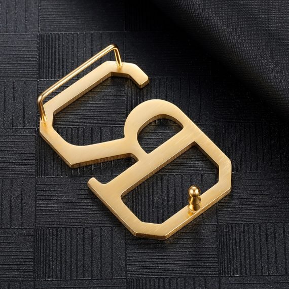 High Quality Custom English Letter Belt Buckle For Men Personalized Initial Belt Buckle Gift For Father Brother Husband