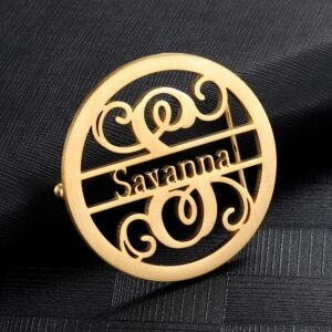 Personalized Custom Name High Quality Unisex Waist Buckle Premium Finish Authentic Floral Design Custom Made To Order Men Women Casual Belt Buckle For Casual Outfits And Wears