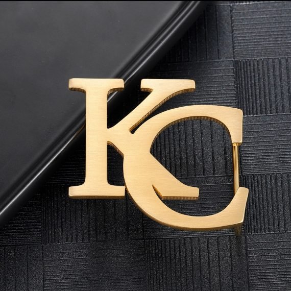 Personalized Two Custom English Letters Belt Buckle High Quality Personalized Accessories For Men Women Gift To Uncle Aunt On Special Day