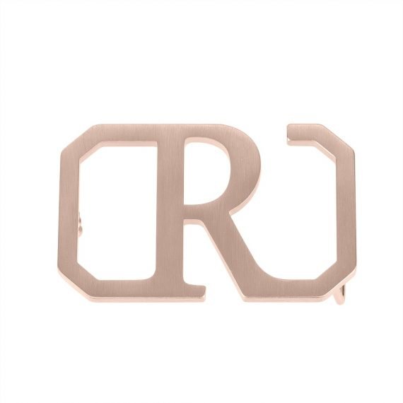 Premium Quality Men's Suspenders From Beceff Custom Made Single English Letter Waist Belt Buckles For Men In Gold Silver Rose Gold Colors Personalized Gift To Dad
