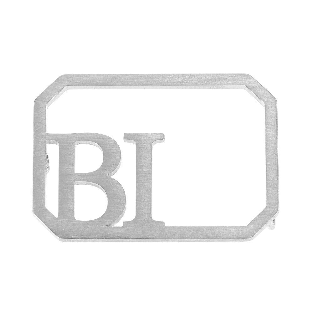 Monogram Letters Belt Buckle - Image 3