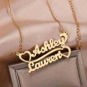 Love Couple Name Necklace