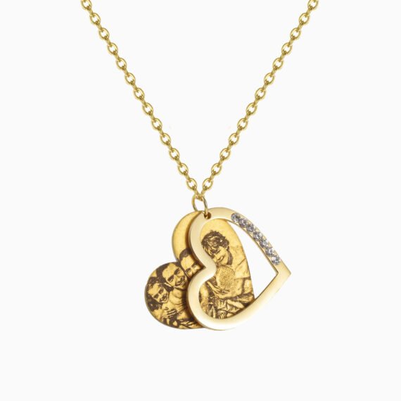 Heart Photo Necklace