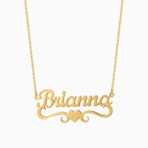 Customized Heart Necklace