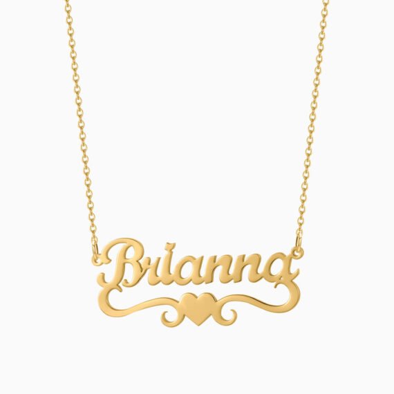 Customized Heart Necklace