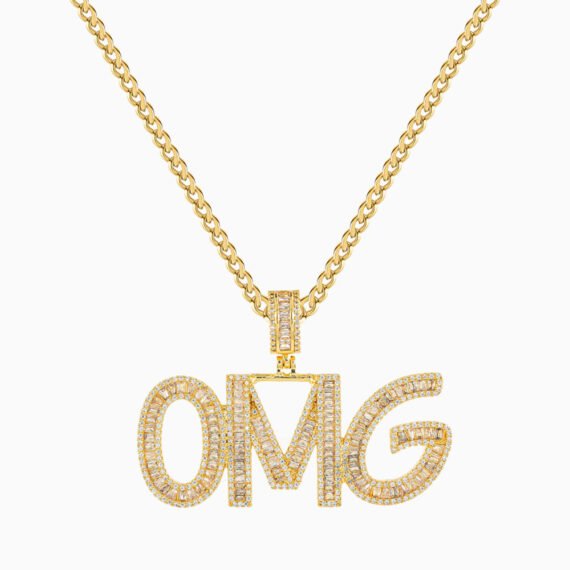 Iced Out Hip Hop Name Necklace