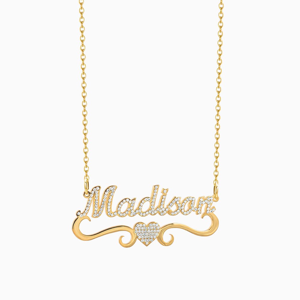 Sparkling Heart Necklace