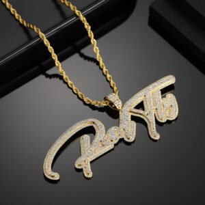 handwriting custom cursive signature personalized name necklace