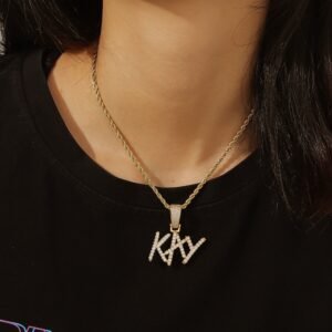 iced out sparkling bling pendant necklace design for men and women